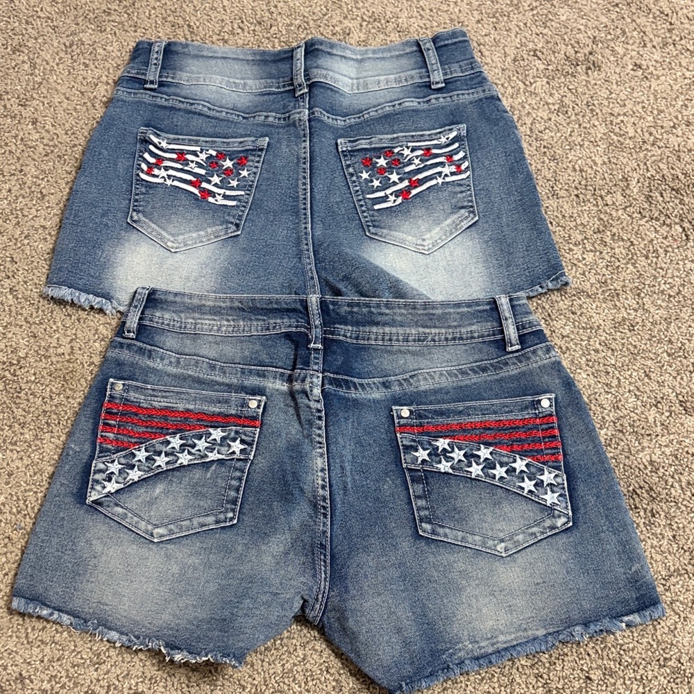 Size large shorts